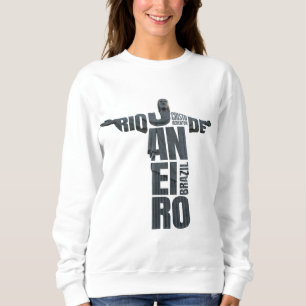 Brazil Jesus Christ Rio de Janeiro Cristo Souvenir Sweatshirt