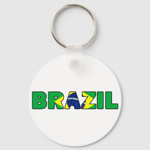 Brazil Keychain