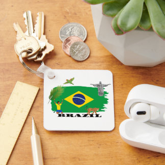 brazil  keychain