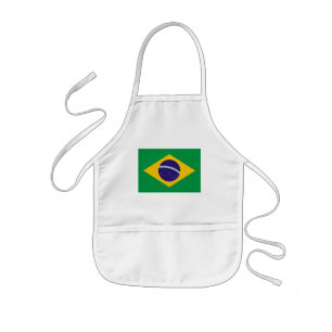 brazil kids apron