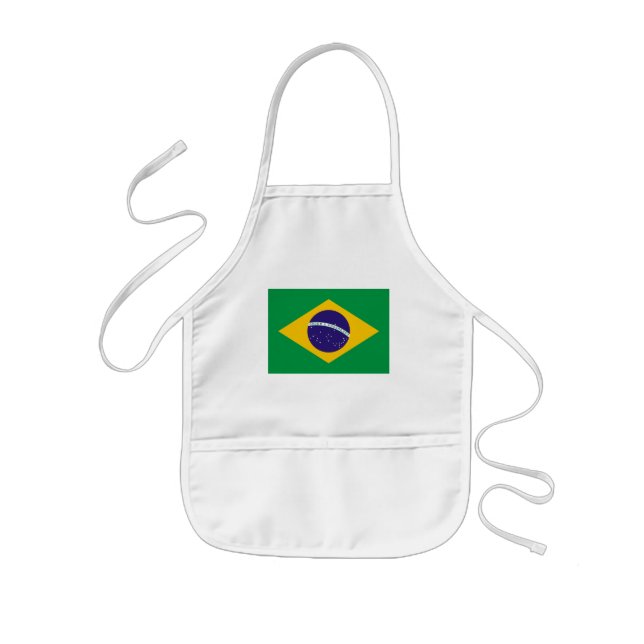 brazil kids apron (Front)