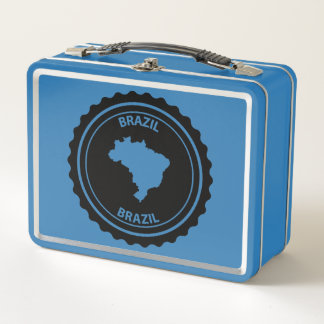 Brazil Metal Lunch Box