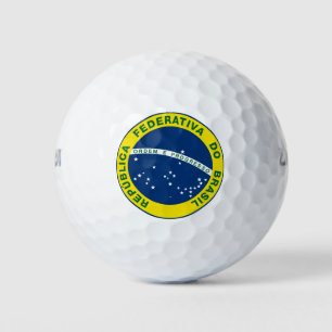 brazil national seal golf balls