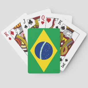 Brazil National World Flag Playing Cards