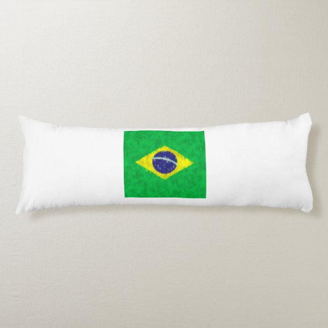 Brazil Oil Painting Drawing Body Pillow (Front)