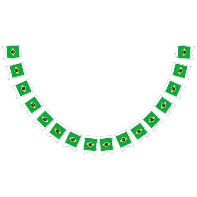 Brazil Oil Painting Drawing Bunting Flags (All)