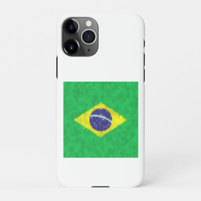 Brazil Oil Painting Drawing iPhone Case (Back)