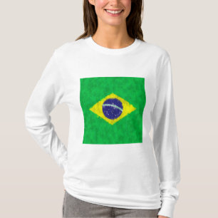 Brazil Oil Painting Drawing T-Shirt