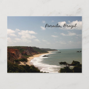 Brazil Paraiba Beach Postcard
