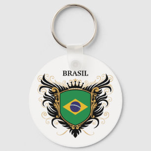 Brazil [personalize] keychain