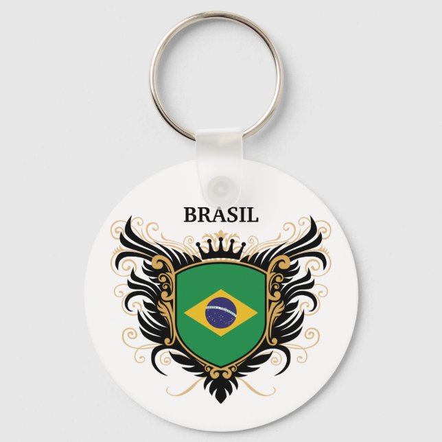 Brazil [personalize] keychain (Front)