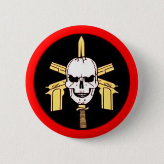 brazil police officer 2 inch round button
