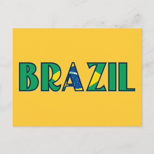 Brazil Postcard (Front)