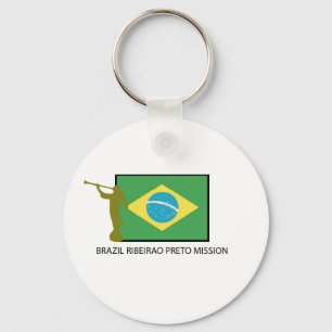Brazil Ribeirao Preto Mission LDS Keychain