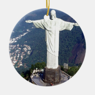 Brazil Rio De Janeiro Jesus (new) (St.K) Ceramic Ornament