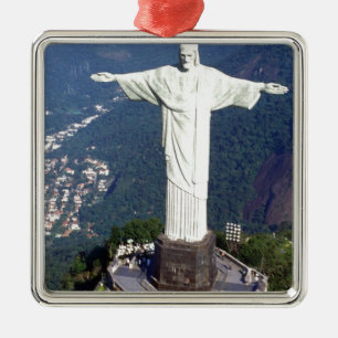 Brazil Rio De Janeiro Jesus (new) (St.K) Metal Ornament