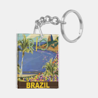 Brazil - Rio De Janeiro Keychain