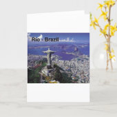 Brazil Rio De Janeiro (St.K.) Card (Yellow Flower)