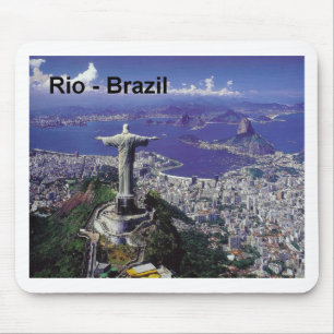 Brazil Rio De Janeiro (St.K.) Mouse Pad