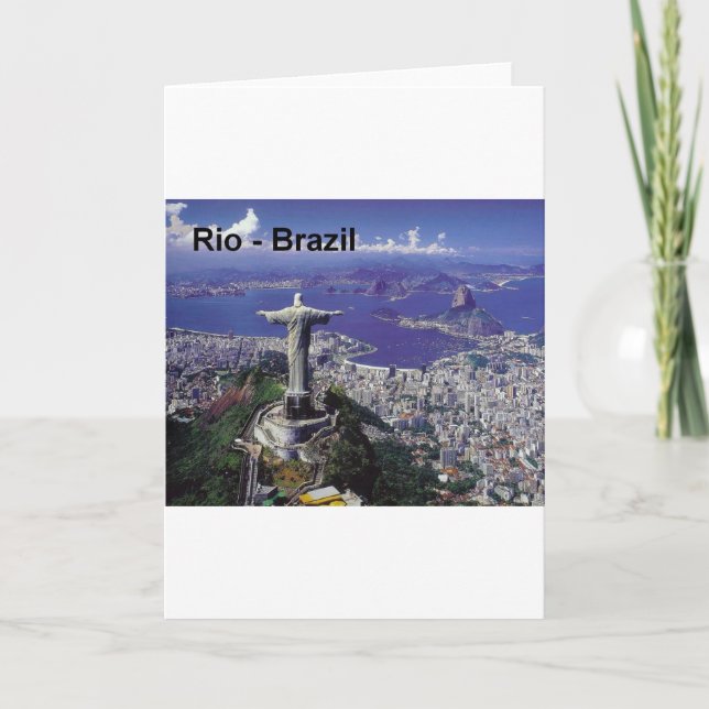 Brazil Rio De Janeiro (Stock) Card (Front)