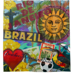 Brazil Rio de Janiero Sun Travel Colourful Art