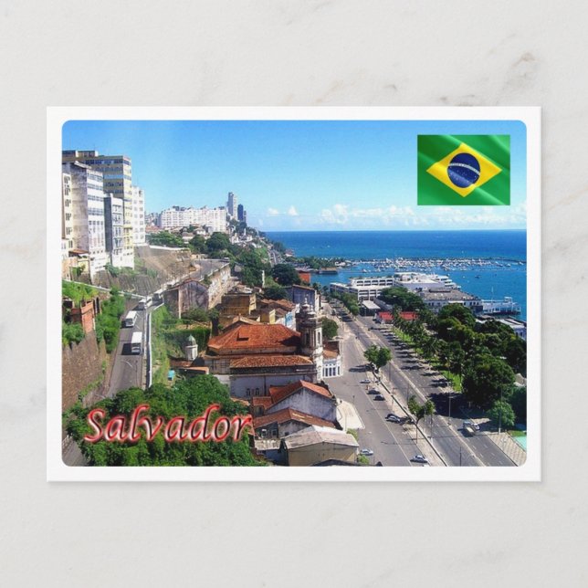 Brazil - Salvador - Bahia - Postcard (Front)