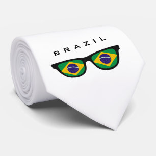 Brazil Shades custom text & colour tie