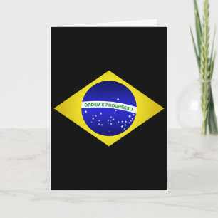 Brazil Shirt Brazilian Soccer Footll Brazilian Fla Card