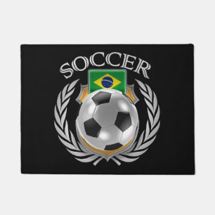 Brazil Soccer 2016 Fan Gear Doormat