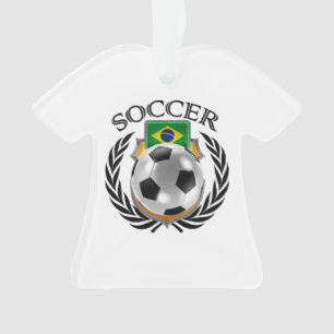 Brazil Soccer 2016 Fan Gear Ornament