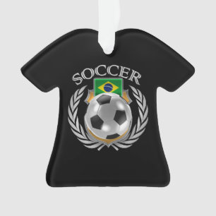 Brazil Soccer 2016 Fan Gear Ornament