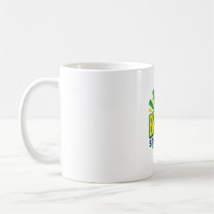 Brazil Soccer 2026 Soccer Bold Country Typography  Coffee Mug