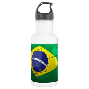 Brazil Soccer 532 Ml Water Bottle