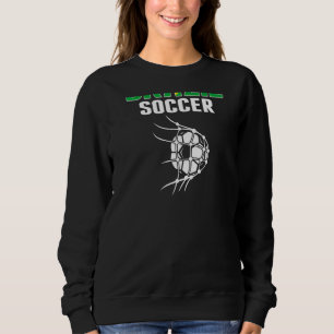 Brazil Soccer Ball In Net Brazilian Football Supp Sweatshirt