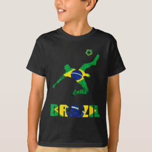 Brazil Soccer Brazilian Footll Player Brasileiro P T-Shirt