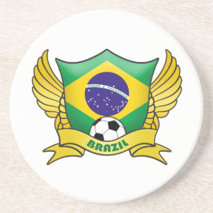 Brazil Soccer Coasters