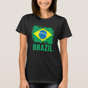 Brazil Soccer Football Brazilian Flag 1 T-Shirt