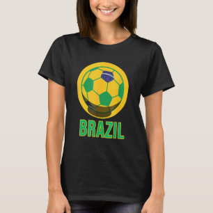 Brazil Soccer Football Brazilian flag T-Shirt
