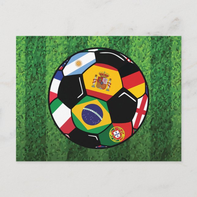 Brazil Soccer Postcard (Front)