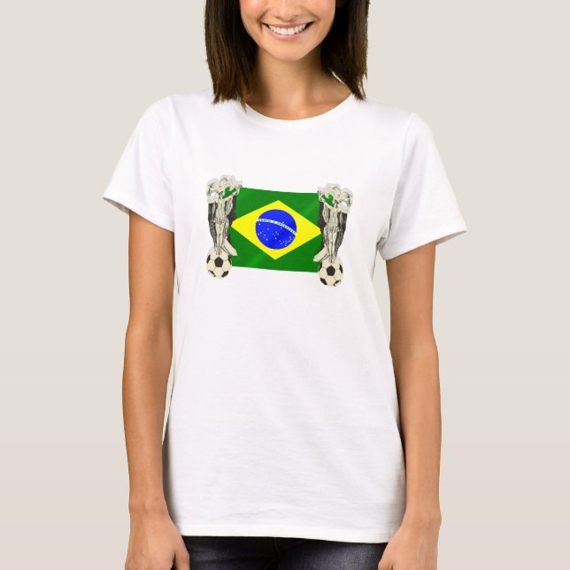 Brazil Soccer T-Shirt (Front)