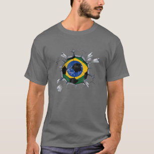 Brazil Soccer Team Supporter Brazil Flag 2022 Man T-Shirt