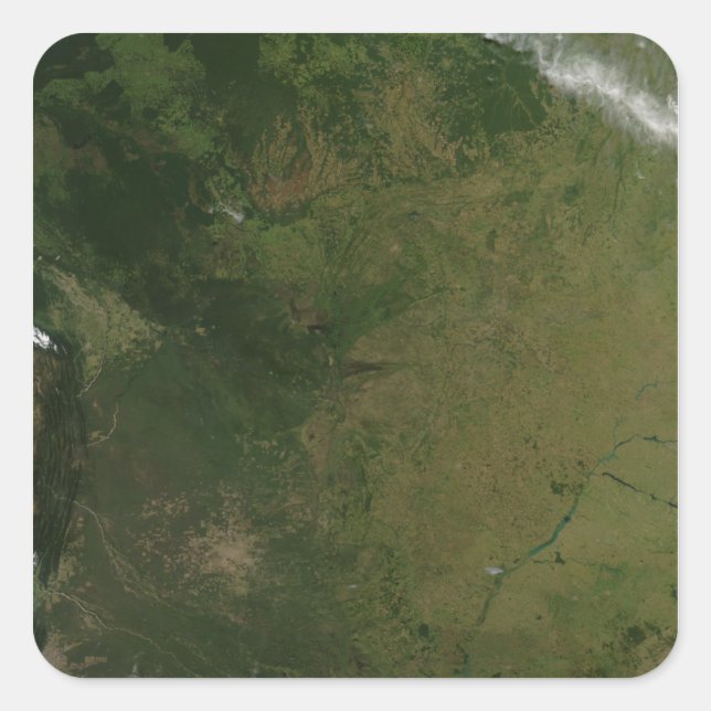 Brazil Square Sticker (Front)