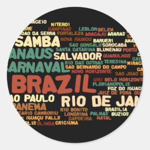 BRAZIL Sticker