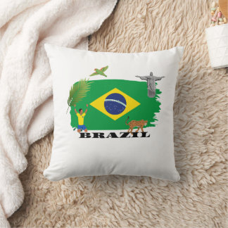 BRAZIL THROW PILLOW
