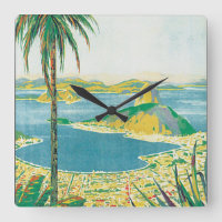 Brazil Vintage Travel Poster