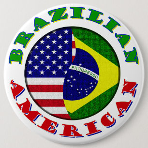 brazilian american 6 inch round button