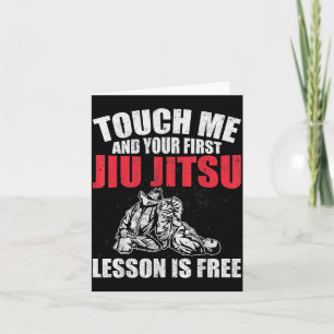 Brazilian BJJ Touch First Jiu Jitsu Lesson Is MMA Card