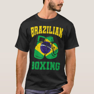 Brazilian Boxing Gloves Brazil Pride  Mens Womens  T-Shirt