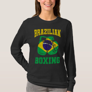 Brazilian Boxing Gloves Brazil Pride Mens Womens T-Shirt