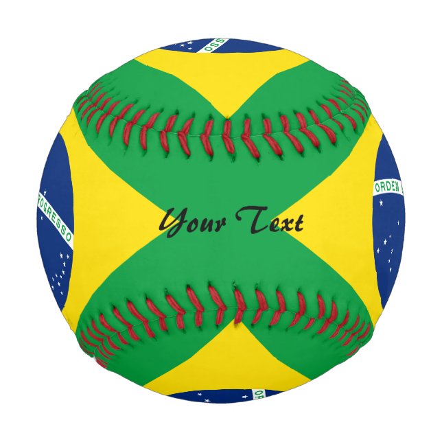 Brazilian flag baseball (Front)